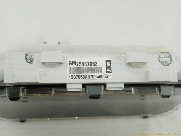 Pontiac Solstice Instrument Cluster Speedometer