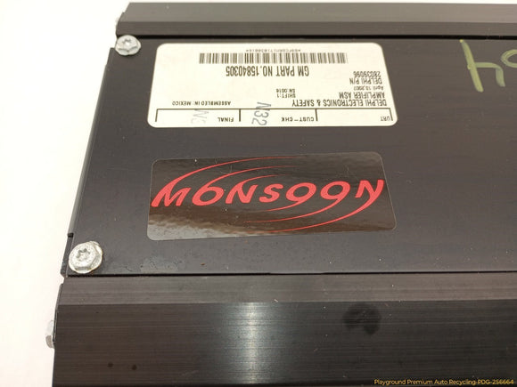 Pontiac Solstice Radio Audio Amplifier