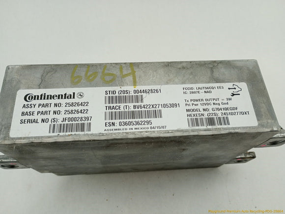 Pontiac Solstice Onstar Communication Control Module