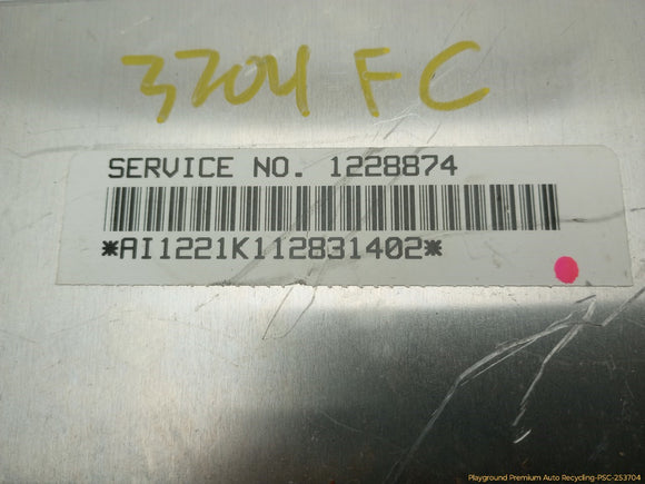 Chevrolet Corvette C4 Airbag Control Module
