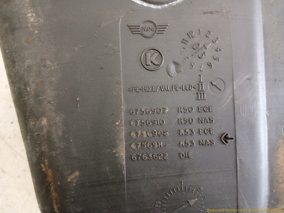 Mini Cooper S Fuel Gas Tank