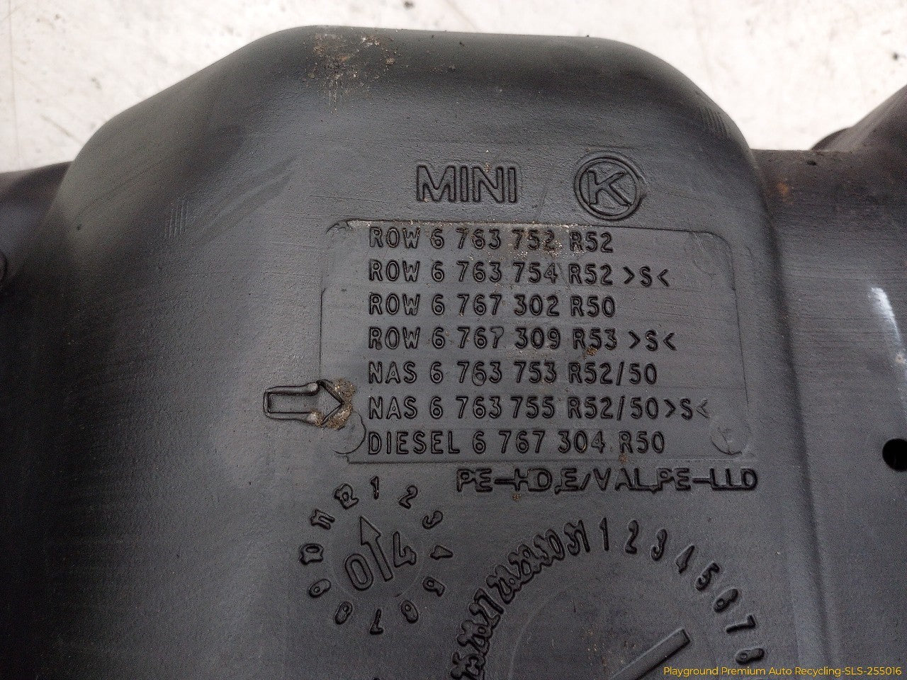 Mini Cooper Fuel Gas Tank