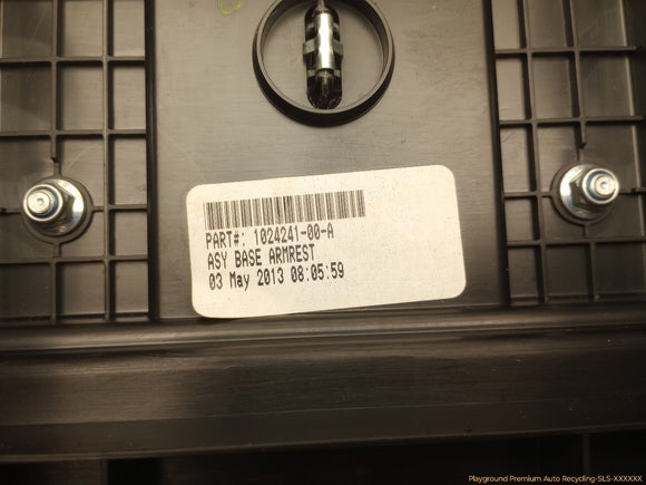 Tesla Model S Center Console Armrest