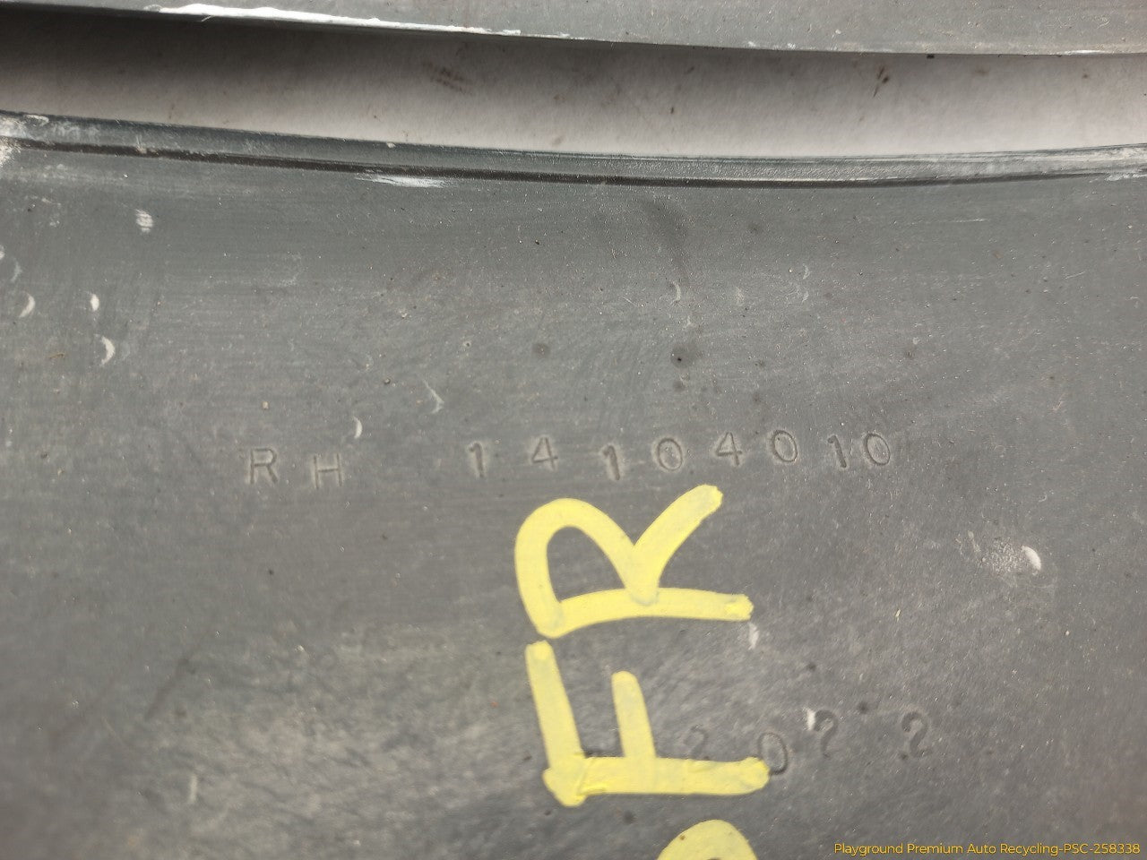 Chevrolet Corvette C4 Passenger Right Front Fender