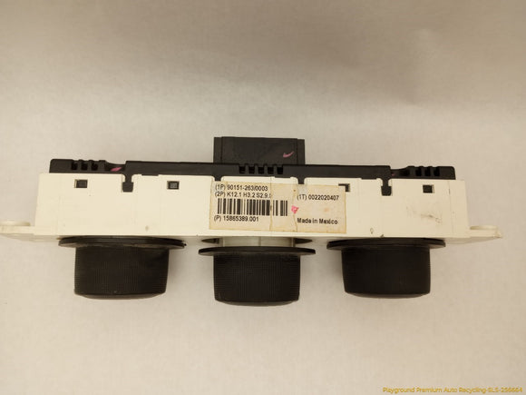 Pontiac Solstice Climate Control Switch