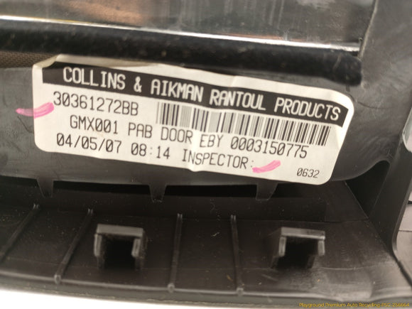 Pontiac Solstice Passenger Right Dashboard Airbag