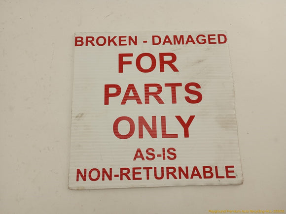 Mini Cooper **AS IS** Engine Cylinder Head