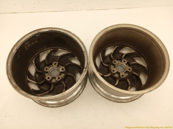 Chevrolet Corvette C4 Pair Of Alloy Wheels 8 Spoke