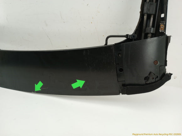 Volvo C70 Convertible Front Roof Header Trim Panel