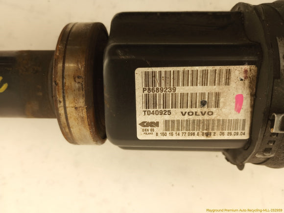 Volvo C70 Passenger Right Front Axle Drive Shaft