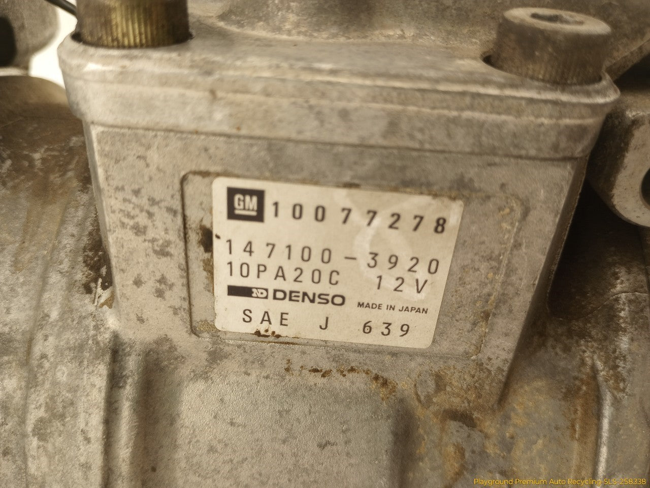 Chevrolet Corvette C4 AC Compressor