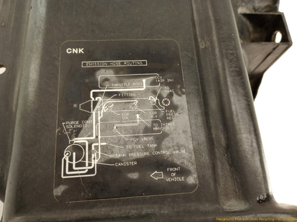 Chevrolet Corvette C4 Upper Radiator Shroud