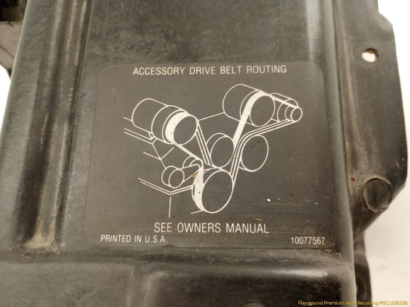 Chevrolet Corvette C4 Upper Radiator Shroud