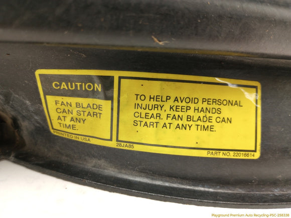 Chevrolet Corvette C4 Upper Radiator Shroud