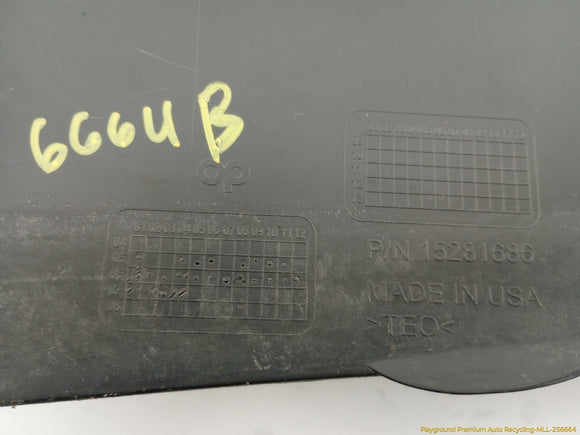 Pontiac Solstice Rear Bumper Lower Valence