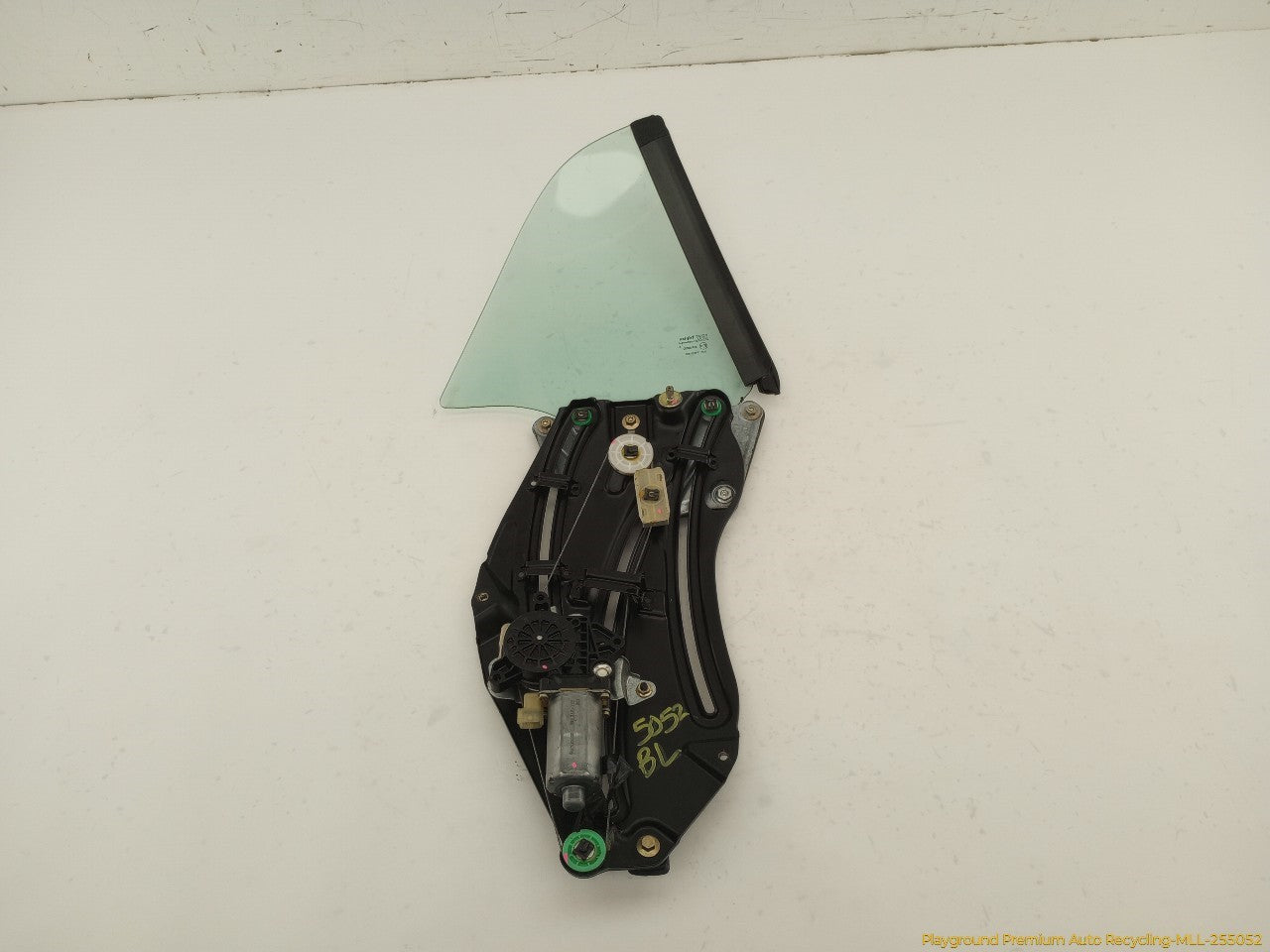 Jaguar XK8 Driver Left Rear Quarter Window Regulator & Glass - 0