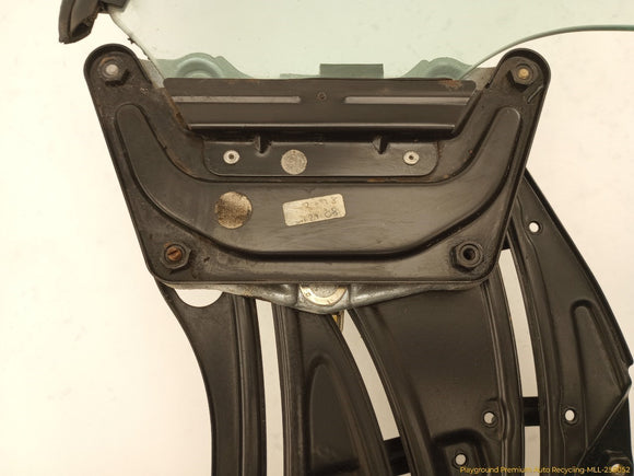 Jaguar XK8 Driver Left Rear Quarter Window Regulator & Glass