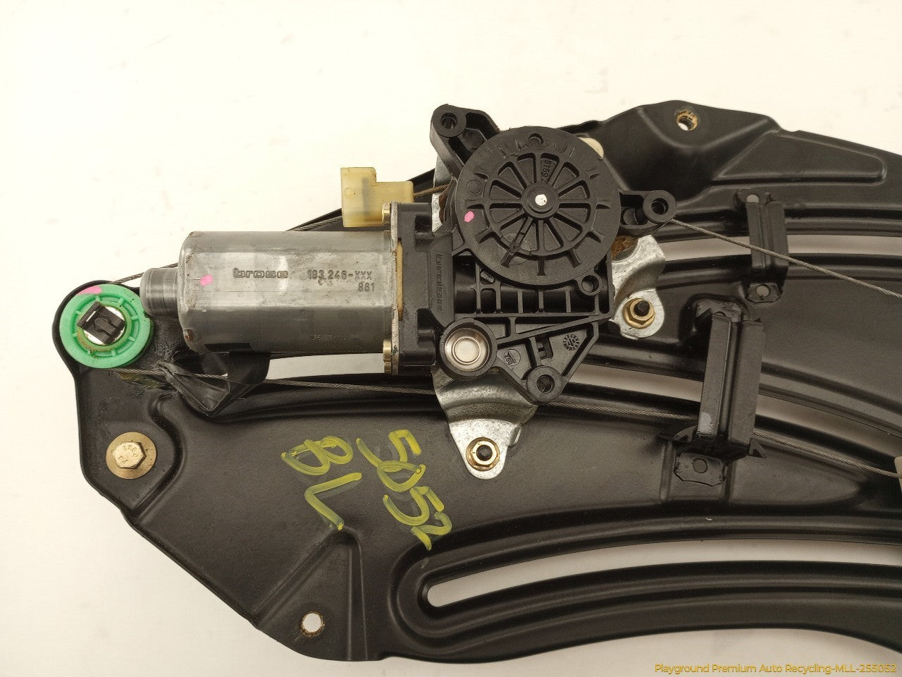 Jaguar XK8 Driver Left Rear Quarter Window Regulator & Glass