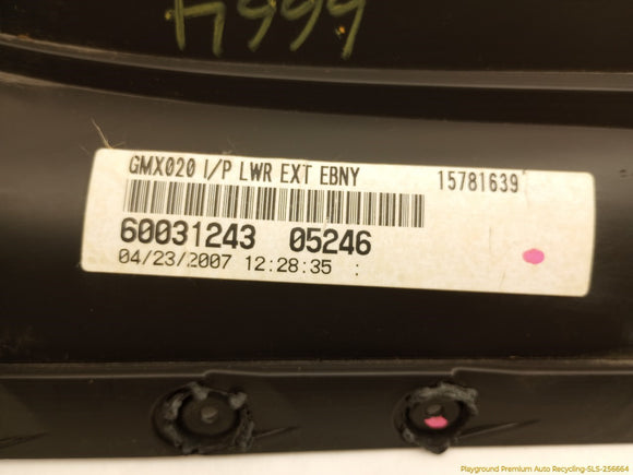 Pontiac Solstice Center Console Upper Trim