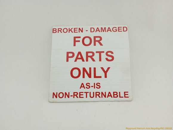 Chevrolet Corvette C4 **AS IS** Passenger Right Head Lamp Motor