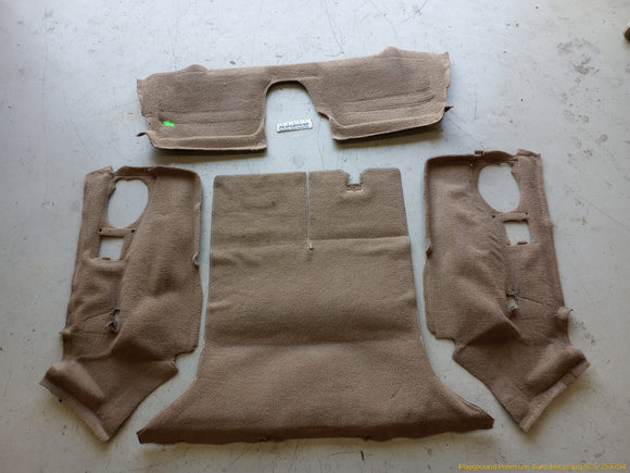 Chevrolet Corvette C4 Set Of 4 Rear Floor Carpets