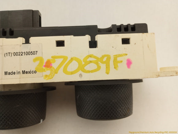 Hummer H3 Climate Control Switch