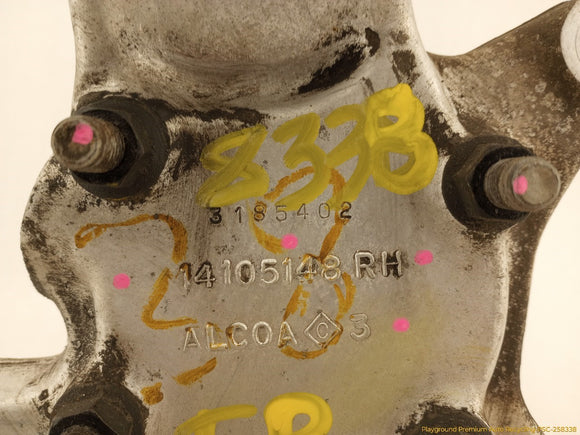 Chevrolet Corvette C4 Passenger Right Front Spindle Knuckle Hub