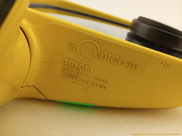 Toyota MR2 Passenger Right Power Side View Mirror