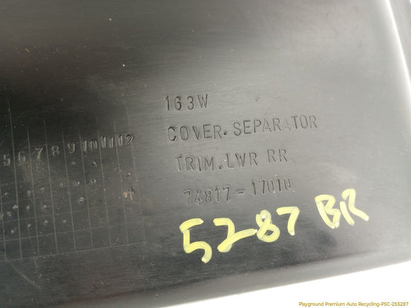 Toyota MR2 Pair Of Rear Lower Separator Cover