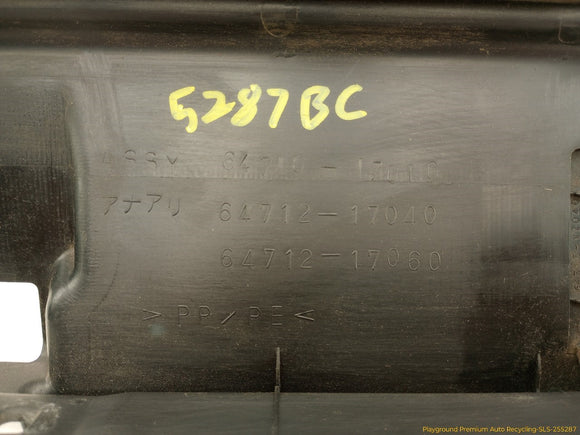 Toyota MR2 Trunk Sill Trim