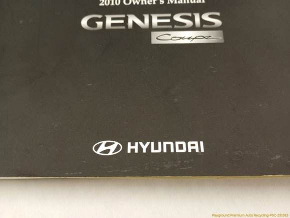 Hyundai Genesis Owner's Manual