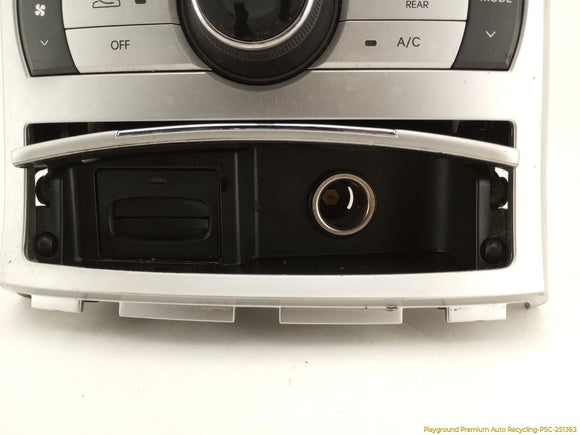 Hyundai Genesis Climate Control Switch