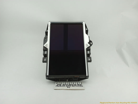 Tesla Model S Navigation Information Display Screen