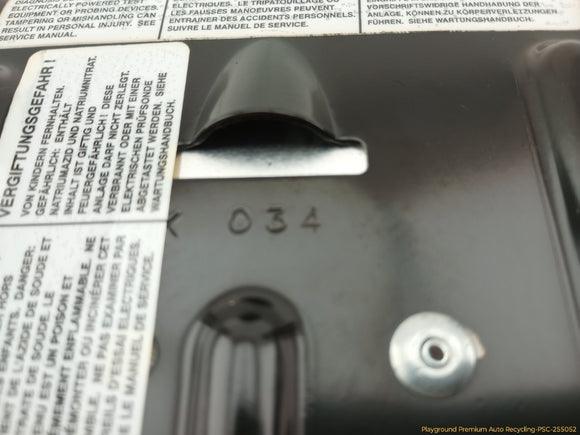 Jaguar XK8 Passenger Right Dashboard Airbag