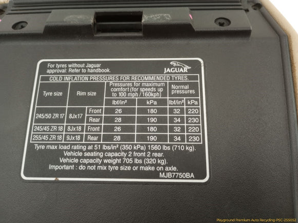Jaguar XK8 Center Console Armrest