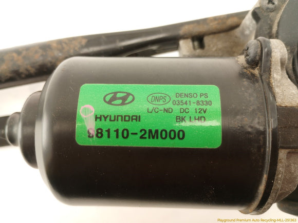 Hyundai Genesis Windshield Wiper Transmission & Motor