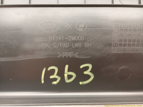 Hyundai Genesis Glove Box Housing