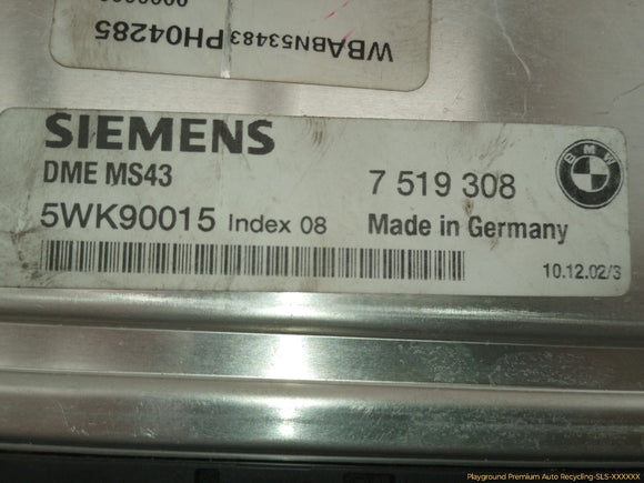 BMW 330Ci Engine Control Module