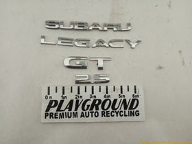Subaru Legacy Set Of 4 Trunk Emblem Badge