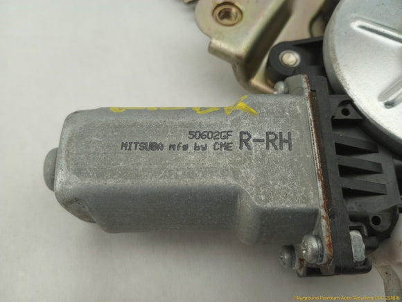 Subaru Legacy Passenger Right Rear Window Regulator