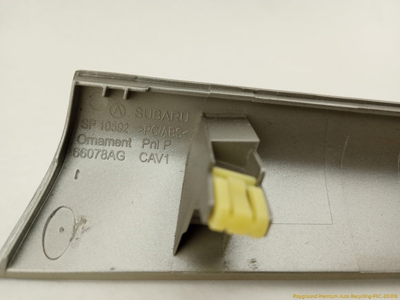 Subaru Legacy Passenger Right Center Console Side Trim