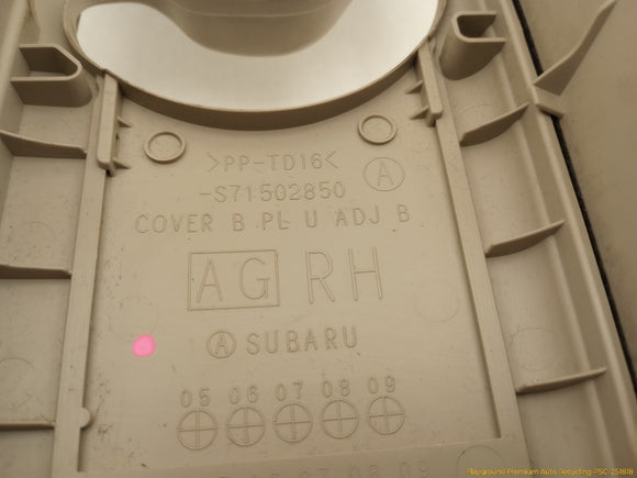 Subaru Legacy Pair Of Upper B Pillar Trim