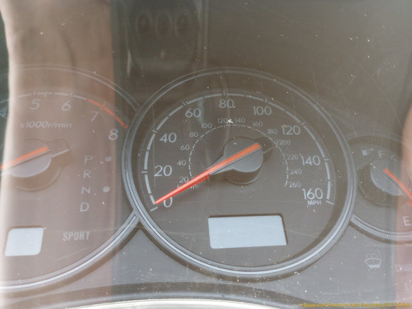 Subaru Legacy Instrument Cluster Speedometer