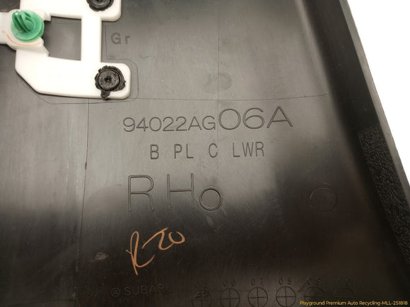 Subaru Legacy Pair Of Lower B Pillar Trim