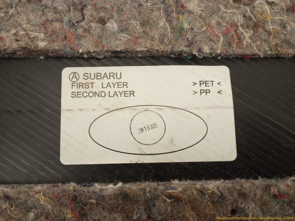 Subaru Legacy Trunk Spare Tire Floor Cover