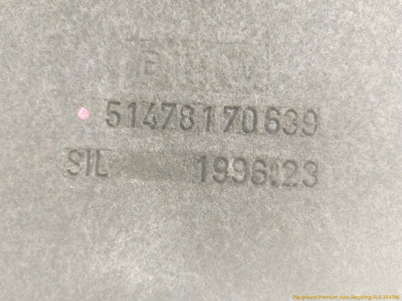 BMW 328IC Front Trunk Carpet Trim