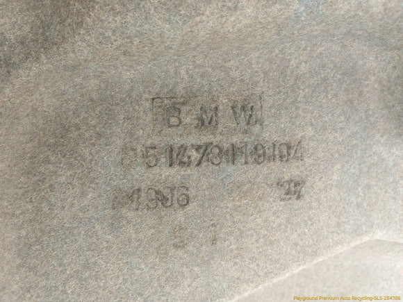 BMW 328IC Passenger Right Trunk Side Trim