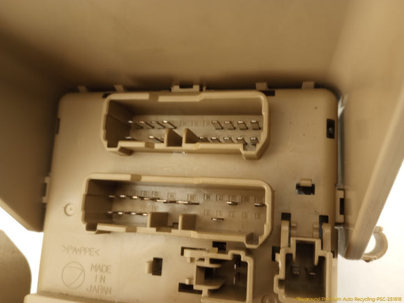 Subaru Legacy Cabin Fuse Box