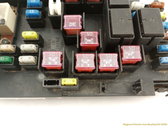 Subaru Legacy Engine Fuse Box
