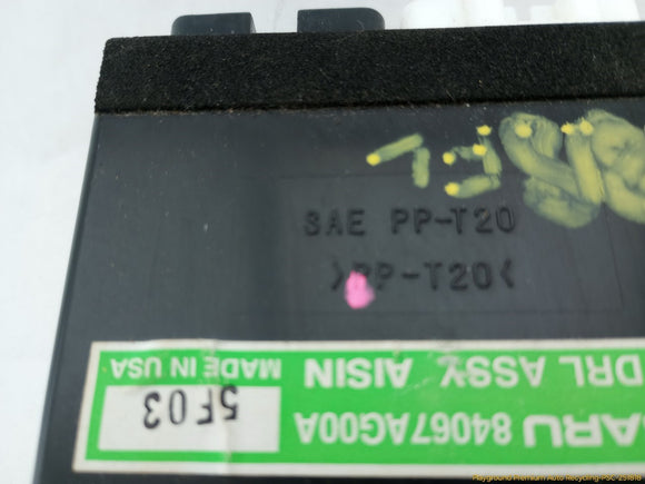 Subaru Legacy Daytime Running Control Module